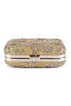 Buy_The Purple Sack_Gold Embroidery Clutch With Sling _Online_at_Aza_Fashions