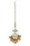 Buy_Tizora_Gold Plated Kundan Maangtikka _at_Aza_Fashions