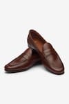 Shop_Bridlen_Brown Penny Loafers  _at_Aza_Fashions