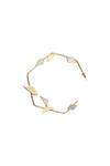 Buy_Varnika Arora_Gold Plated Stones Lucid Handmade Hoops _Online_at_Aza_Fashions