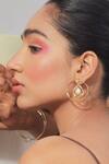 Buy_Varnika Arora_Calla Embellished Hoops Earrings_at_Aza_Fashions