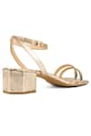 Buy_Vanilla Moon_Gold Val Block Heel Sandals _Online_at_Aza_Fashions