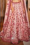 Buy_Varun Bahl_Pink Lehenga And Blouse Modal Dupion Dupatta Hand Embroidered Bridal Set _Online_at_Aza_Fashions