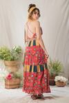 Shop_Verb By Pallavi Singhee_Red Printed Maxi Dress_at_Aza_Fashions