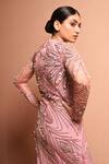 Buy Vivek Patel Pink Tulle, Silk Organza Round Embellished Gown Online at Aza Fashions Buy_Vivek Patel_Pink Tulle, Silk Organza Round Embellished Gown _Online_at_Aza_Fashions
