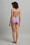 Shop_Dash and Dot_Purple 78% Recycled Polyester Embroidered Beads And Sequins V Bikini  _at_Aza_Fashions