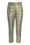 Shop_Dash and Dot_Black Polyester Checkered Pattern Top And Pant Set_Online_at_Aza_Fashions