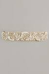 House of D'oro_Floral Embellished Waist Belt_Online_at_Aza_Fashions