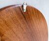 Buy_Floursha_Brown Acacia Wood Hand Paint Ivy Floral Wall Plate _Online_at_Aza_Fashions