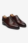 Shop_Bridlen_Brown Brogue Lace Up Oxfords _at_Aza_Fashions