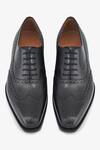 Shop_Whitemuds_Black Kinsale Brogue Shoes  _at_Aza_Fashions