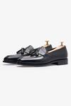 Buy_Whitemuds_Black Southwark Tassel Loafers  _at_Aza_Fashions