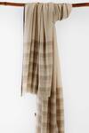 Buy_Pashma_Beige Handcrafted Pashmina Cashmere Shawl _at_Aza_Fashions