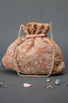 Buy_EENA_Pink Embellished Potli Bag _at_Aza_Fashions