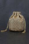 Buy_Lovetobag_Gold Embroidered Zena Potli Bag_Online_at_Aza_Fashions
