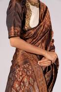 Handwoven Silk Tanchui Saree