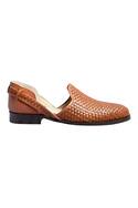 Leather Woven Mojris
