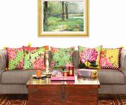 Bagh E Firdaus Fiza Floral Cushion Cover (Set of 5)