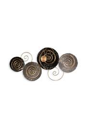 Coiled Spiral Metal Wall Decor