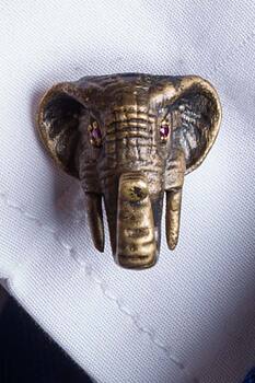 Antique Elephant Cufflinks