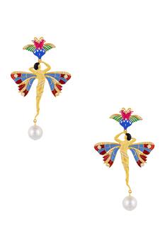 Whimsical butterfly shape earrings