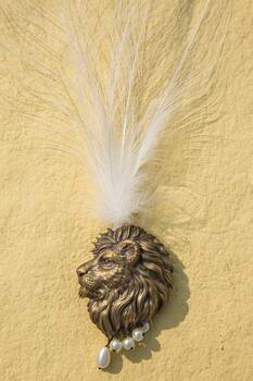 Antique Lion Of Judah Kalangi 