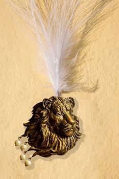 Antique Lion Of Judah Kalangi 