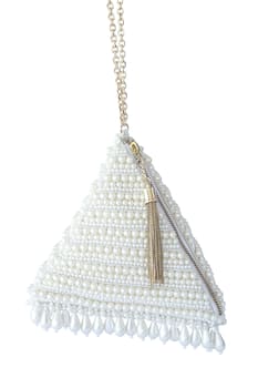 Pyramid Wristlet Bag