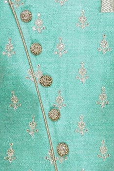 Embroidered jacket sherwani set