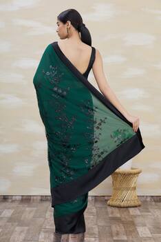 Sequins Embellished Saree