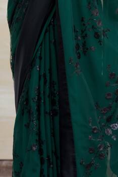 Sequins Embellished Saree
