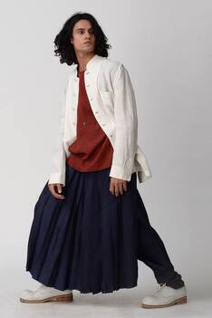Handloom Linen Jacket