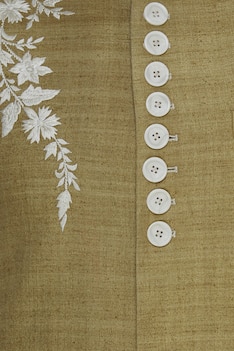 Kurta set with embroidered bandhgala