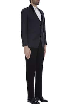 Blazer jacket with trouser pant