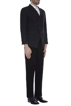 Full sleeves blazer jacket with trouser