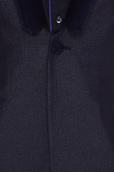 Lapel collar blazer jacket with trouser pants
