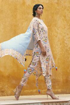 Ghazal Modal Silk Kurta Set