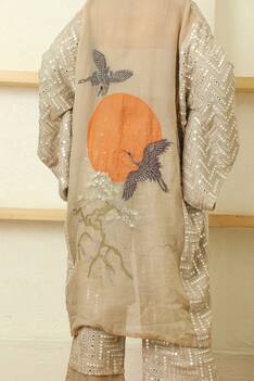 Kimono Sleeve Cherry Blosson Jacket