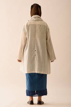Handwoven Cotton Overlay Jacket