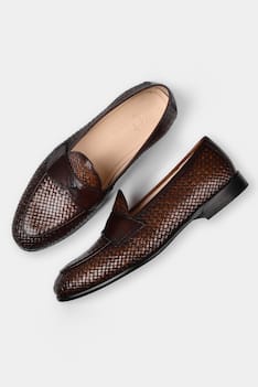 Handwoven Penny Loafers