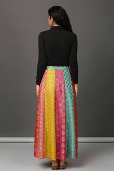 Paisley Motif Skirt