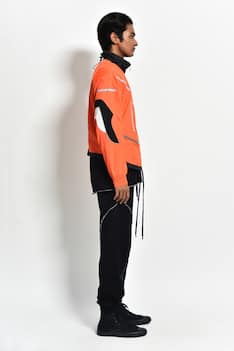 Striped Oversize Jacket