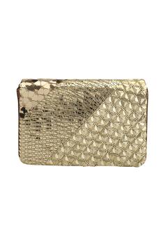 Sequin Flap Clutch with Sling