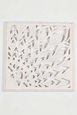 Cocovey Homes Wood Carved Wall Art