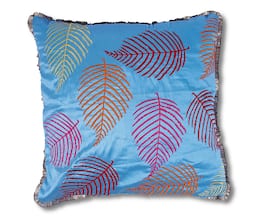 CocoBee Leaf Embroidered Cushion Cover