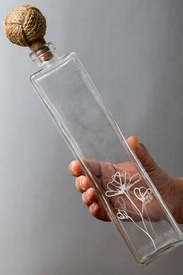 The Table Fable Glass Water Bottle