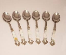 Assemblage Mother of Pearl Spoons (Set of 6)