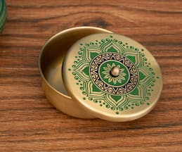 Nakshikathaa - Homeware Utsav Brass Nut Bowl