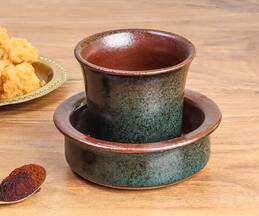 Nakshikathaa - Homeware Studio Pottery Davara Coffee Set