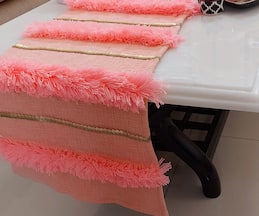 Throwpillow Moroccan Tufted Table Runner